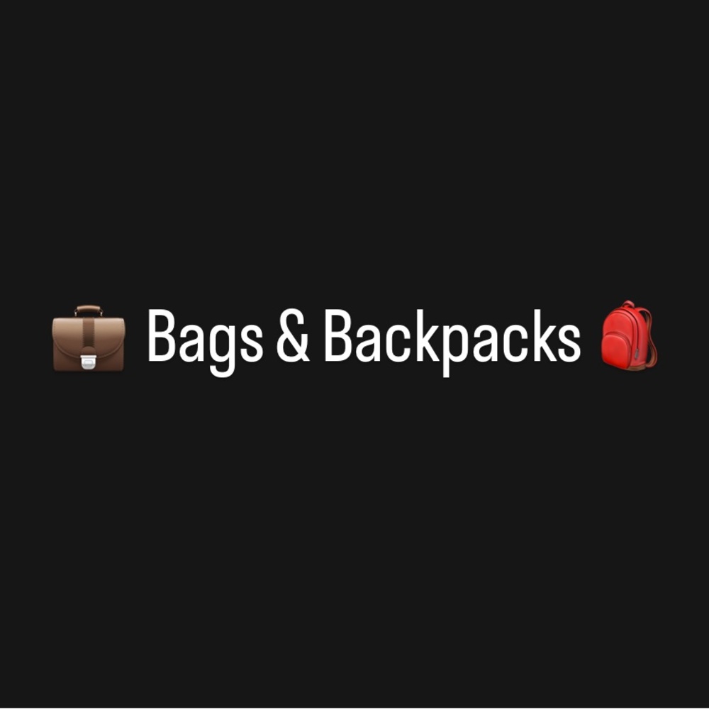 BAGS AND BACKPACKS